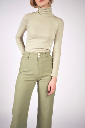 Maria Stanley LUNA PANT - mushroom Maria Stanley LUNA PANT - mushroom
