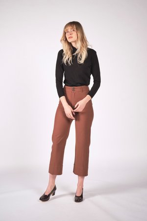 Maria Stanley LUNA PANT - mushroom Maria Stanley LUNA PANT - mushroom