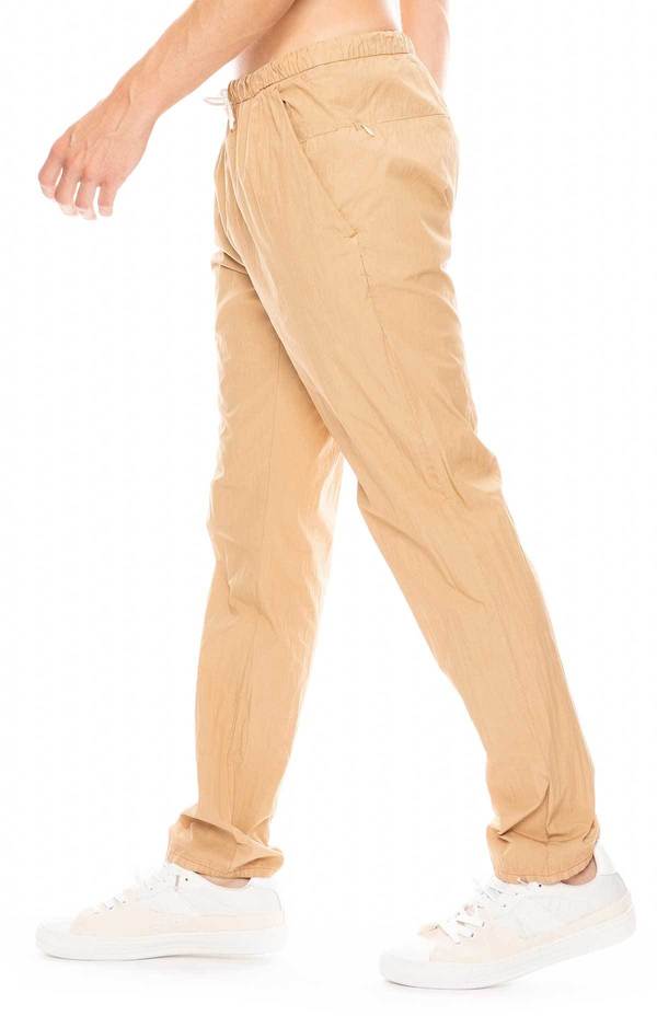 PRESIDENTS Poplin Travel Trouser - BEIGE
