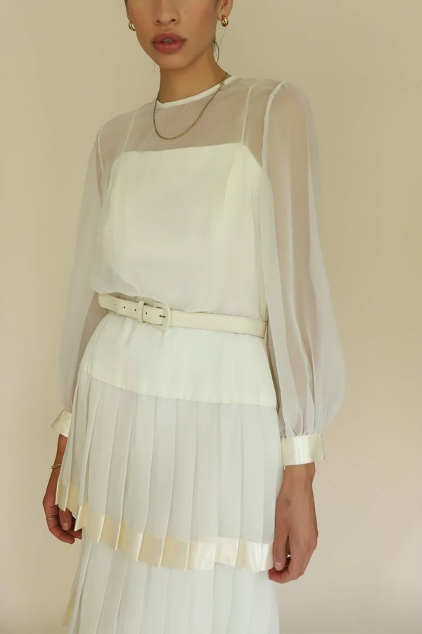Vintage Camille Dress - Cream Vintage Camille Dress - Cream
