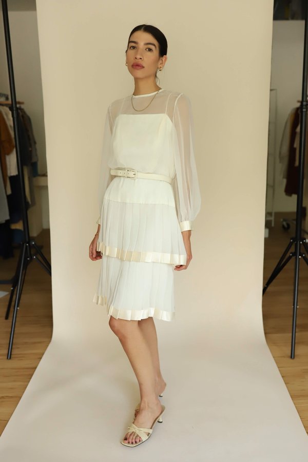 Vintage Camille Dress - Cream Vintage Camille Dress - Cream