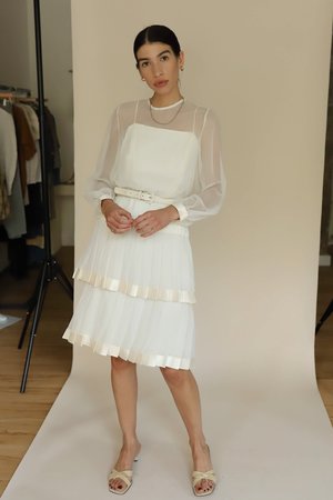 Vintage Camille Dress - Cream Vintage Camille Dress - Cream