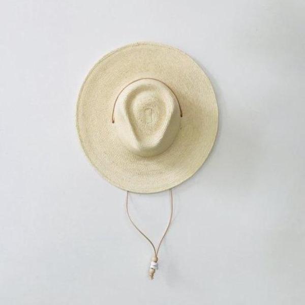 West Perro Desert Sun Hat - Natural Guatemalan Palm