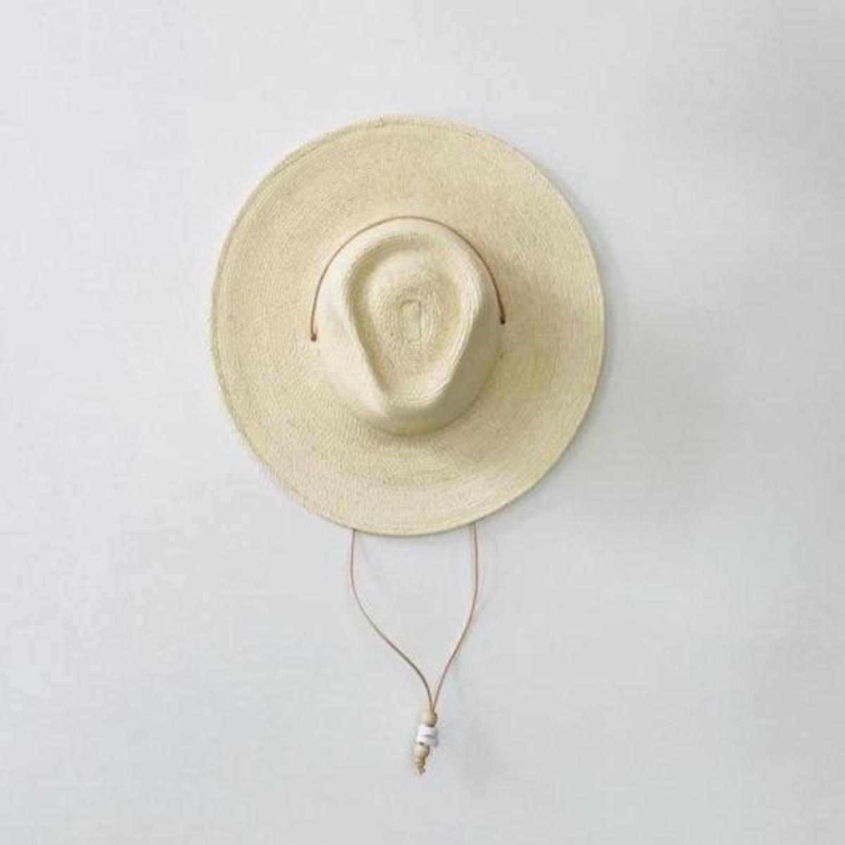 West Perro Desert Sun Hat - Natural Guatemalan Palm - Image 1 of 7