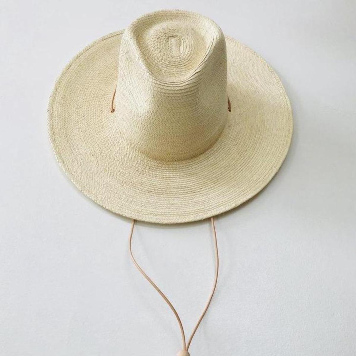 West Perro Desert Sun Hat - Natural Guatemalan Palm - Image 2 of 7