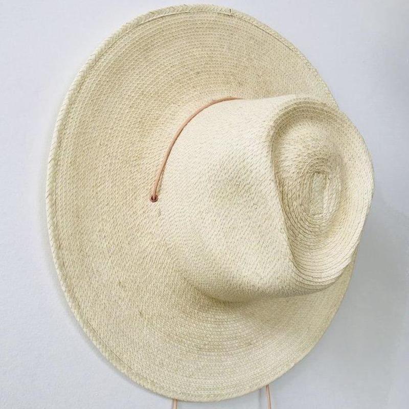 West Perro Desert Sun Hat - Natural Guatemalan Palm