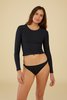 Pali Swim COWABUNGA RASHGUARD - black - Thumbnail 6
