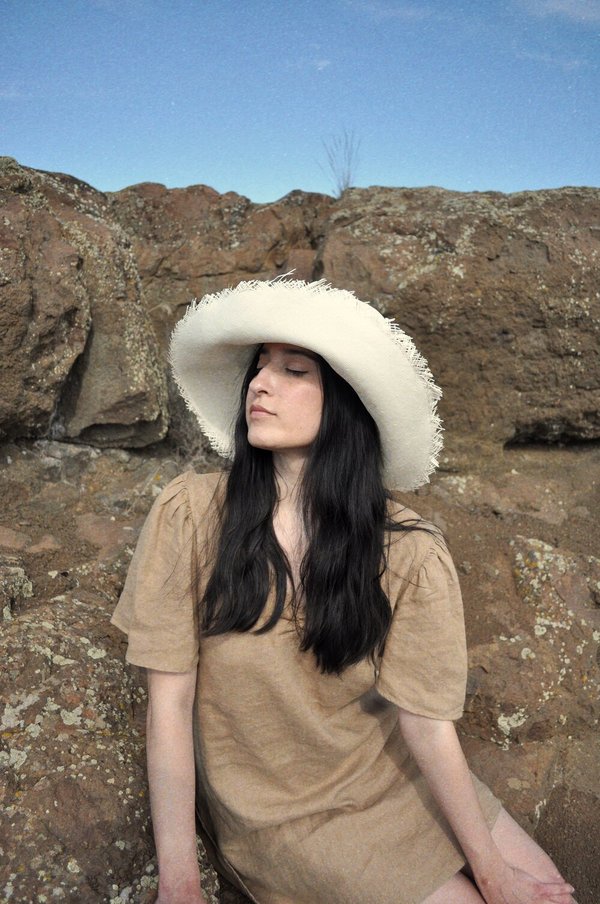 Brookes Boswell Tubu Crushable Straw Hat Brookes Boswell Tubu Crushable Straw Hat