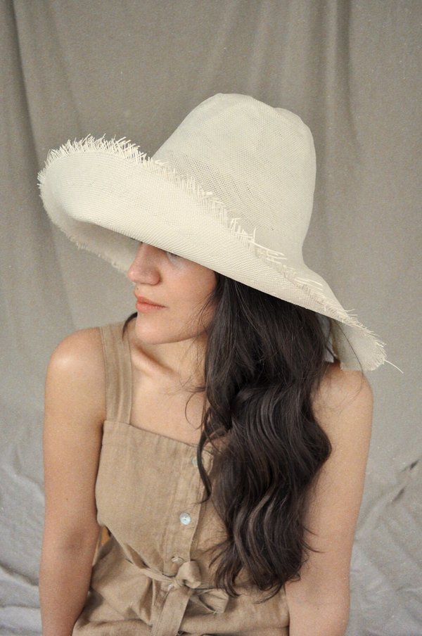 Brookes Boswell Tubu Crushable Straw Hat Brookes Boswell Tubu Crushable Straw Hat