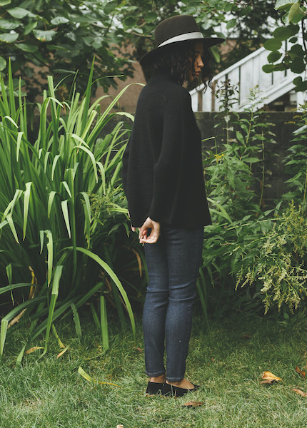 Line Knitwear - Aubrey in Caviar Line Knitwear - Aubrey in Caviar