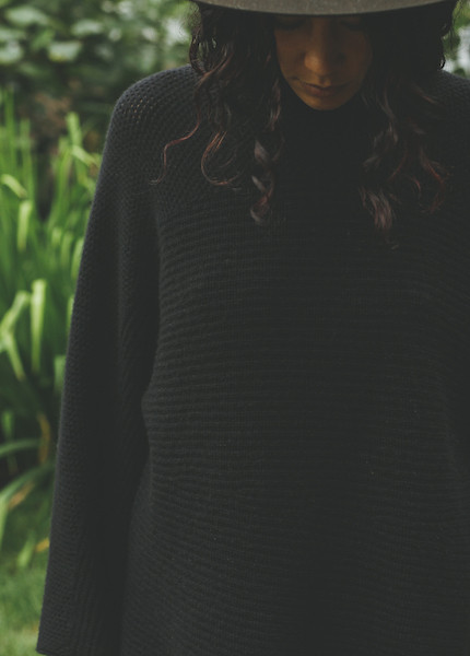 Line Knitwear - Aubrey in Caviar Line Knitwear - Aubrey in Caviar