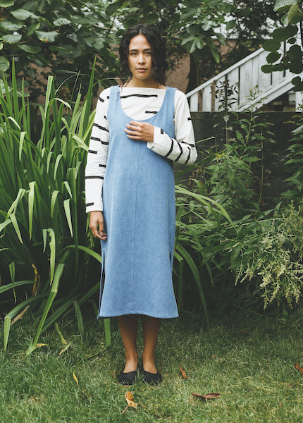 Ursa Minor - Chao Dress in Blue Wash Denim Ursa Minor - Chao Dress in Blue Wash Denim