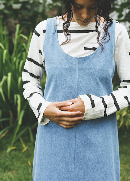 Ursa Minor - Chao Dress in Blue Wash Denim Ursa Minor - Chao Dress in Blue Wash Denim