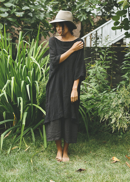 Uzi - Box Dress in Black Uzi - Box Dress in Black
