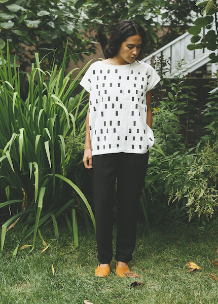 Uzi - Tunic in Cream Disko Uzi - Tunic in Cream Disko