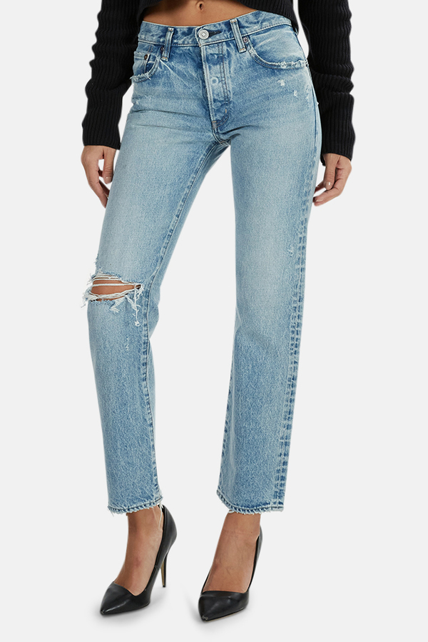 Moussy Vintage Hesperia Straight Jeans | Garmentory