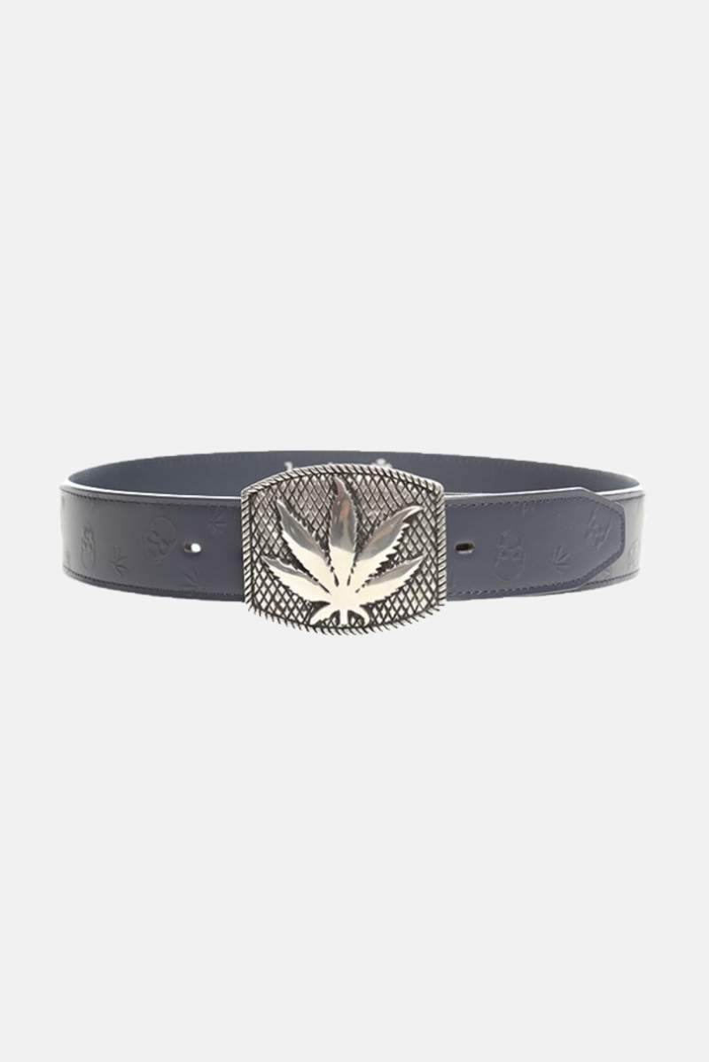 Lucien Pellat Finet - Belt w/Leaf buckle in a silver tone  Size 32/180 Lucien Pellat Finet - Belt w/Leaf buckle in a silver tone  main image 4