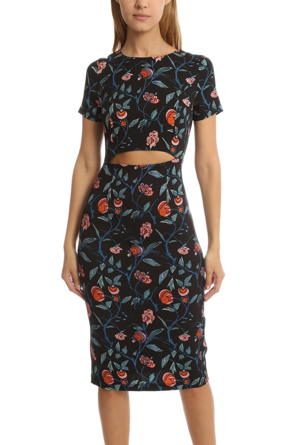 suno silk dress Suno Silk Mini Dress - Blue Dresses, Clothing - SUN33107