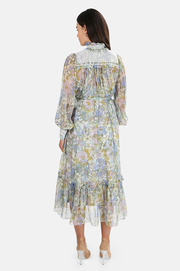 chinese dress ladies Zimmermann Super Eight Midi Dress  Rent with Iz