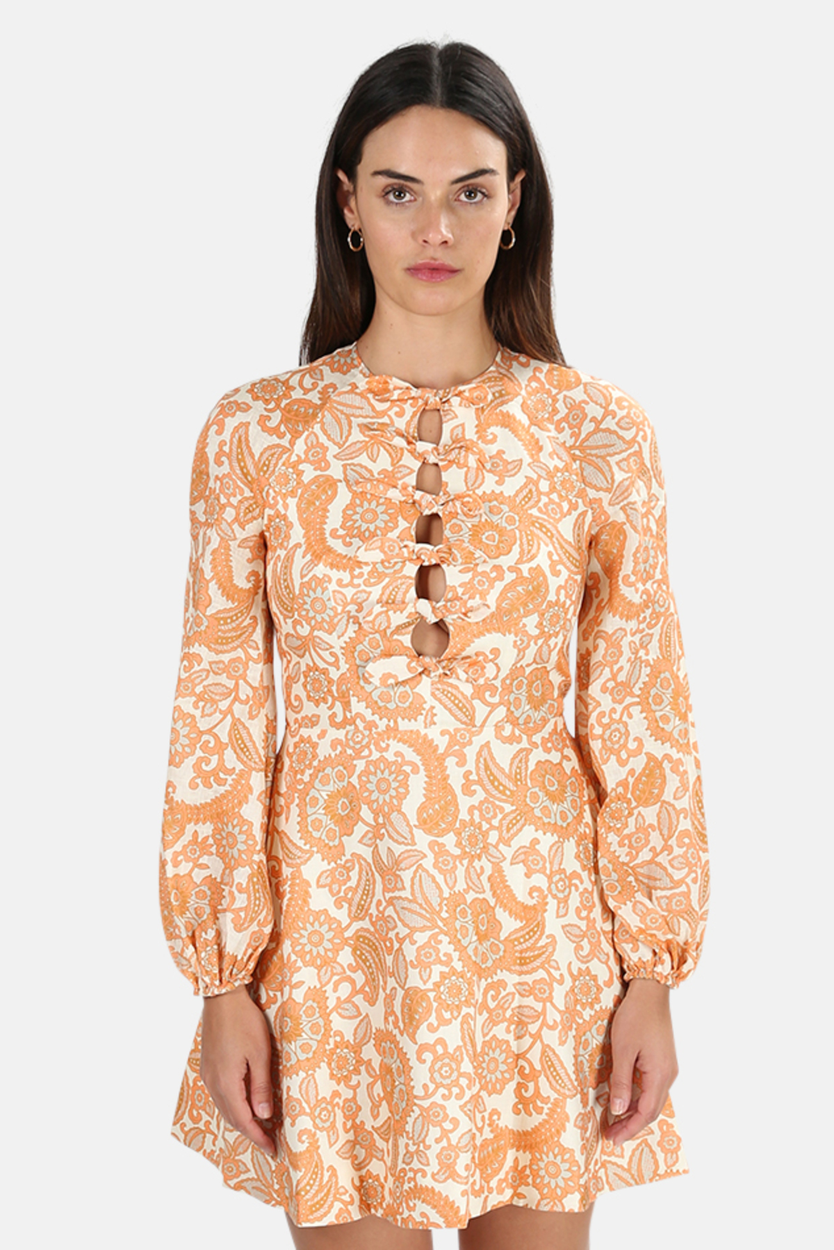 Zimmermann Peggy Scallop Short Dress | Garmentory Zimmermann Peggy Scallop Short Dress | Garmentory