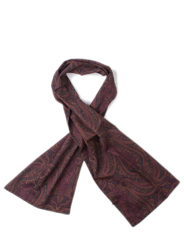 Our Legacy Raw Scarf Red Paisley Our Legacy Raw Scarf Red Paisley