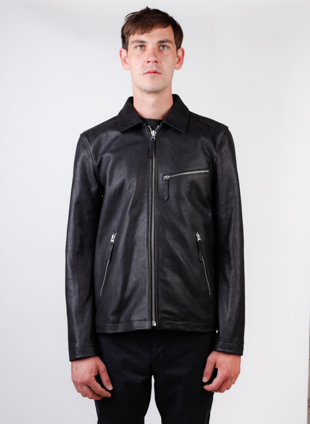 トップス our legacy loan jacket black melton Our Legacy Black Melton Loan Jacket Our Legacy