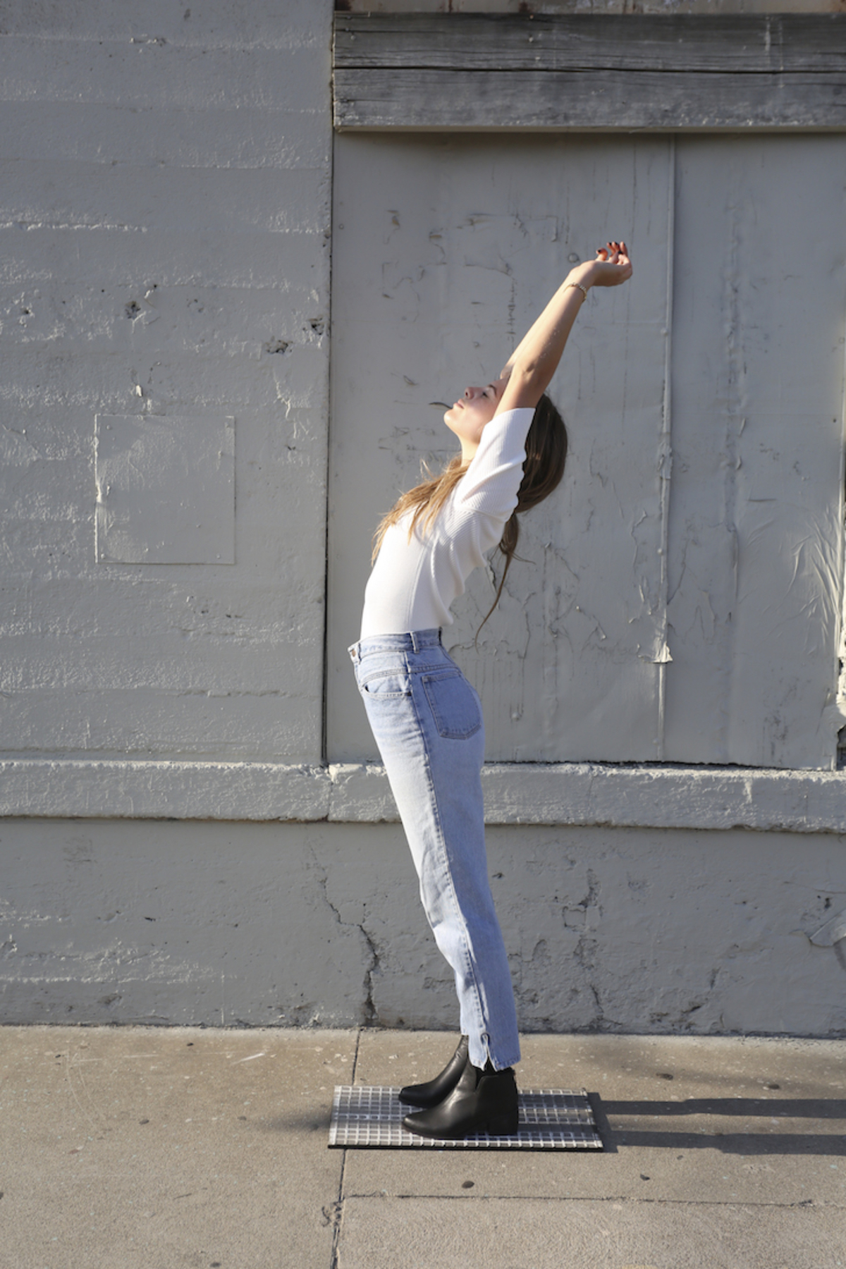 Objects Without Meaning Rib Tee, White Garmentory