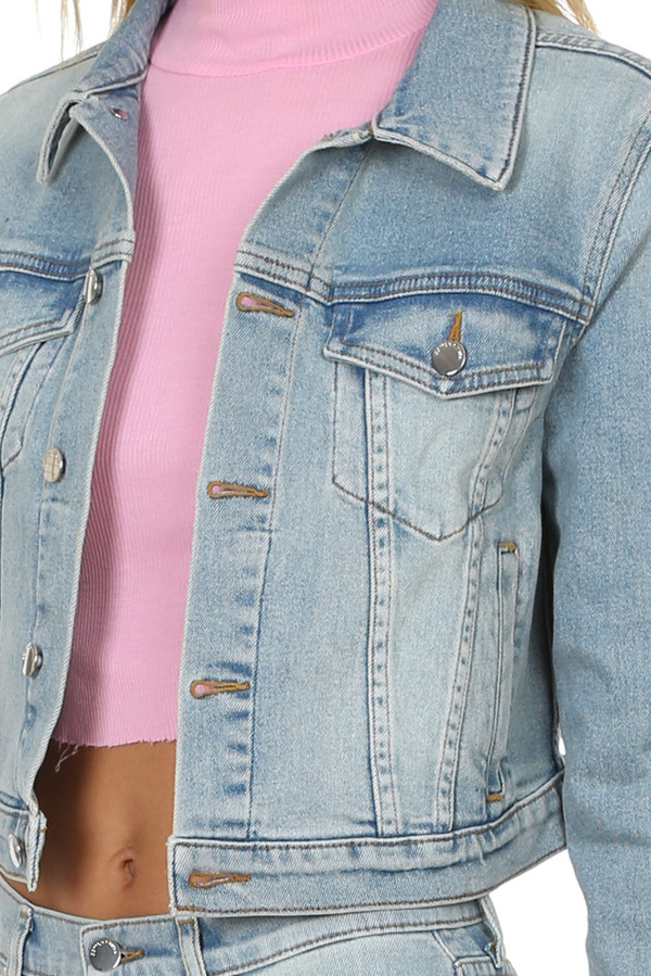 Cotton Citizen Crop Denim Jacket 