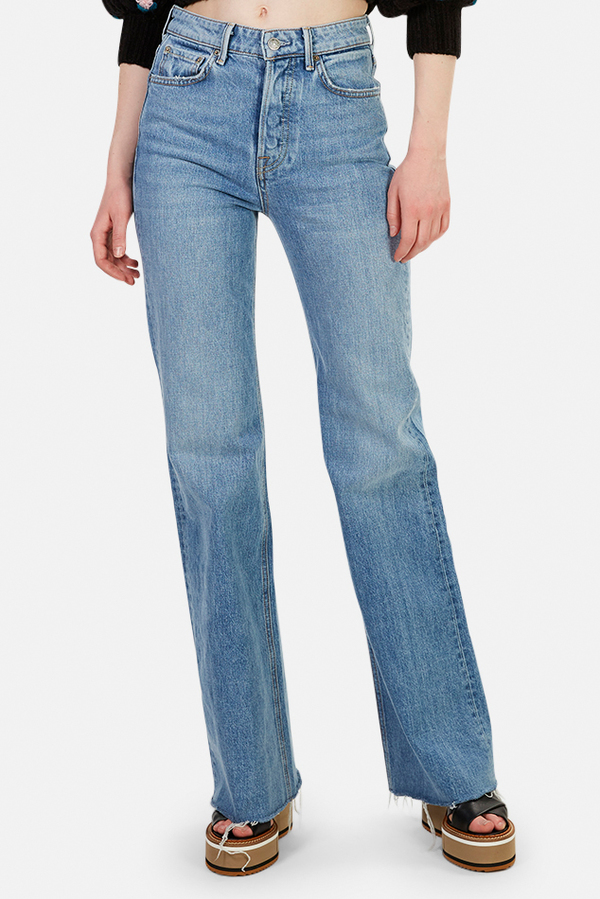 GRLFRND Carla Wide Leg Jeans | Garmentory