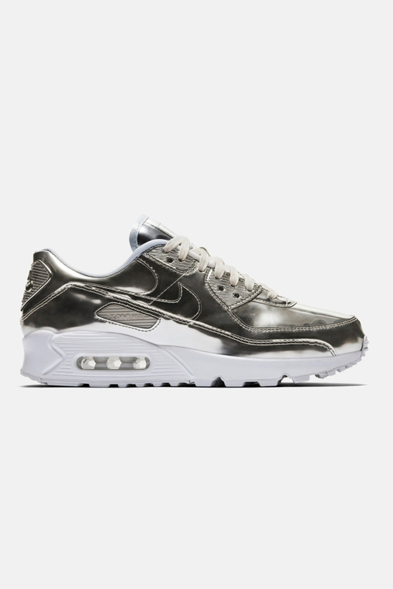 metallic chrome air max 90