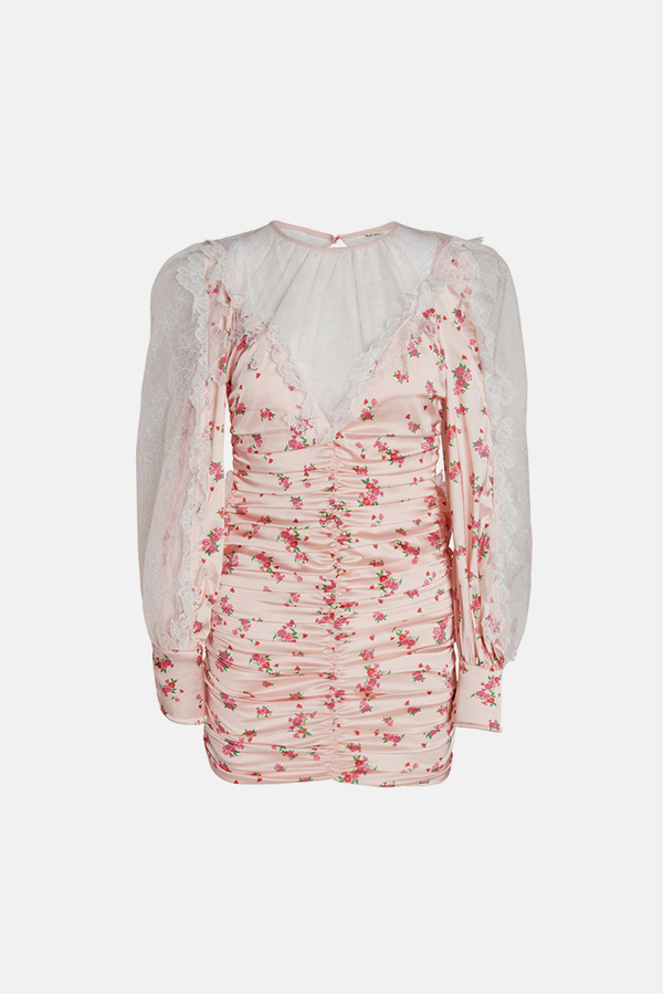 knee length dresses for ladies For Love & Lemons Aster Mini Dress – Cattivo main image 1