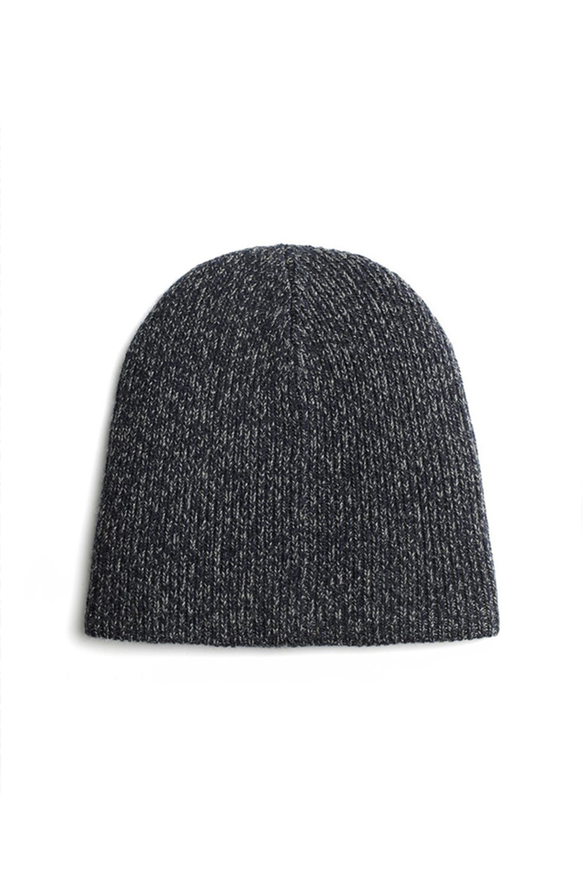Rag & Bone Navy Knit Hat Navy Ribbed Merino Donegal Knit Cap – Drakes US main image 3