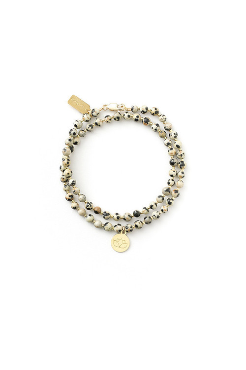 Tess + Tricia Lotus Wrap Bracelet Tess + Tricia Lotus Wrap Bracelet
