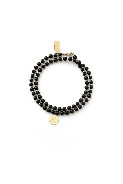 Tess + Tricia Lotus Wrap Bracelet Tess + Tricia Lotus Wrap Bracelet