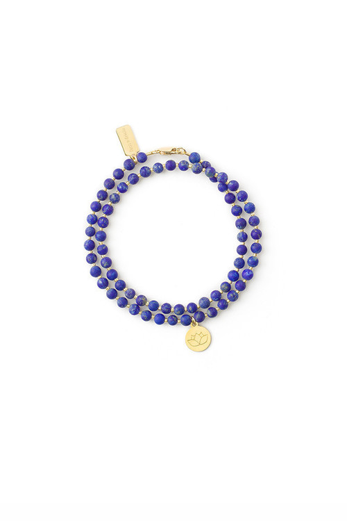 Tess + Tricia Lotus Wrap Bracelet Tess + Tricia Lotus Wrap Bracelet