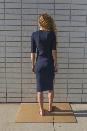 rib dress meaning Hanna Rib Dress