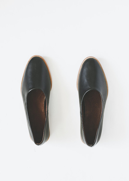 Osborn Clarity Flats in Black Leather Osborn Clarity Flats in Black Leather
