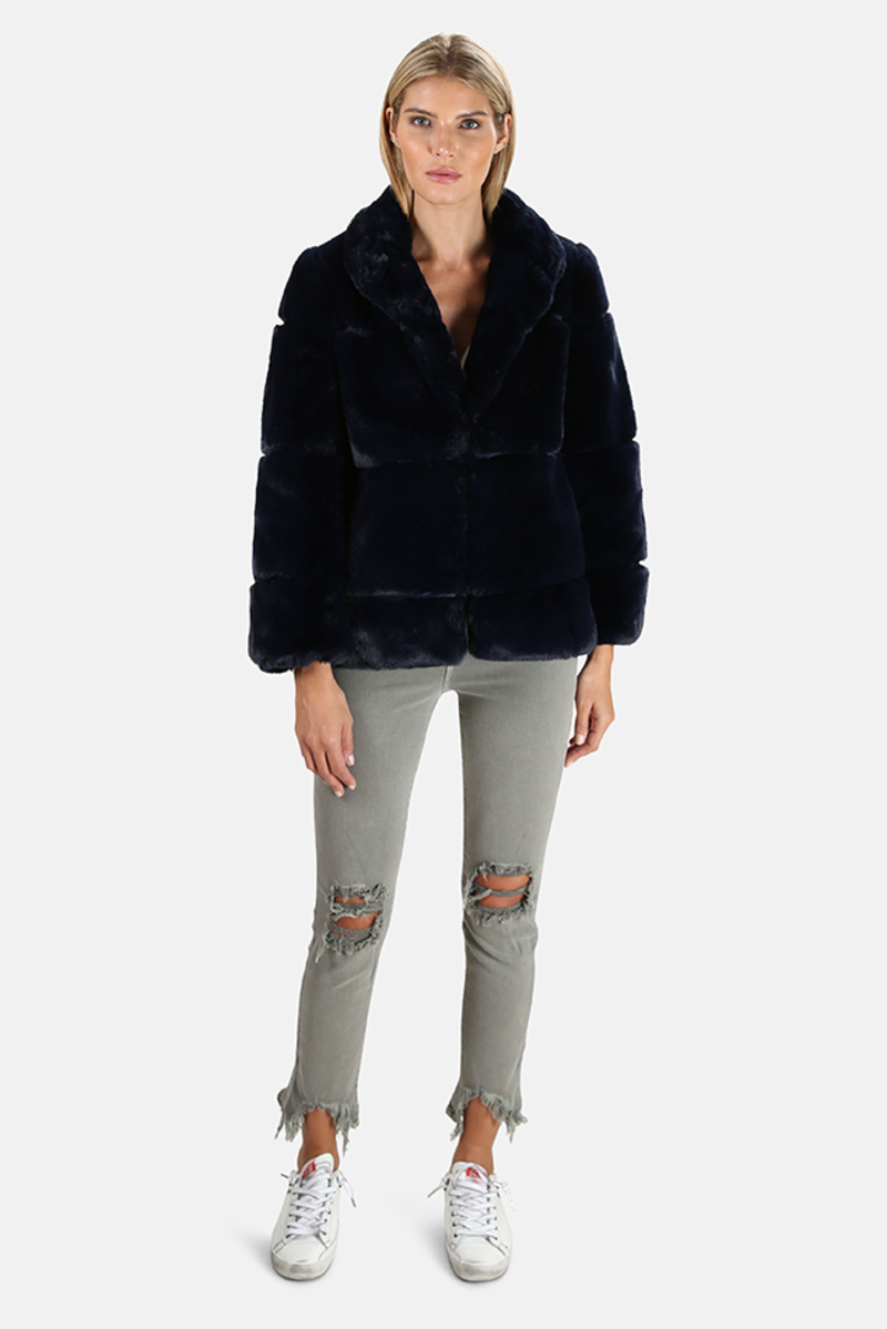 Apparis Sarah Faux Fur Coat Garmentory