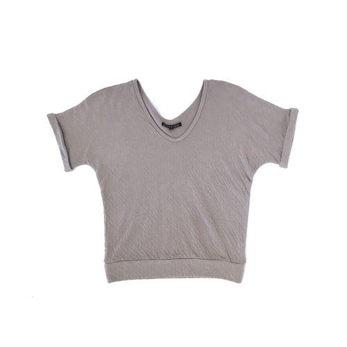 Curator Ruby Top - Taupe Curator Ruby Top - Taupe