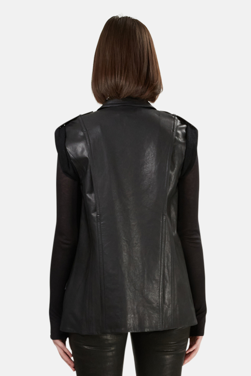 【Alexander Wang】アレキサンダーワンMotorbiker Vest ALEXANDER WANG】Motorbiker Vest XL