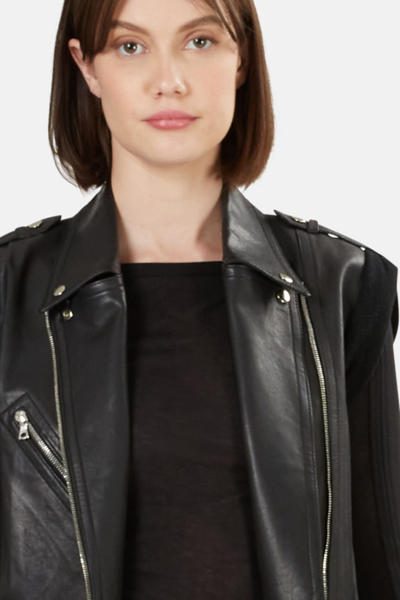 ALEXANDER WANG】Motorbiker Vest XL