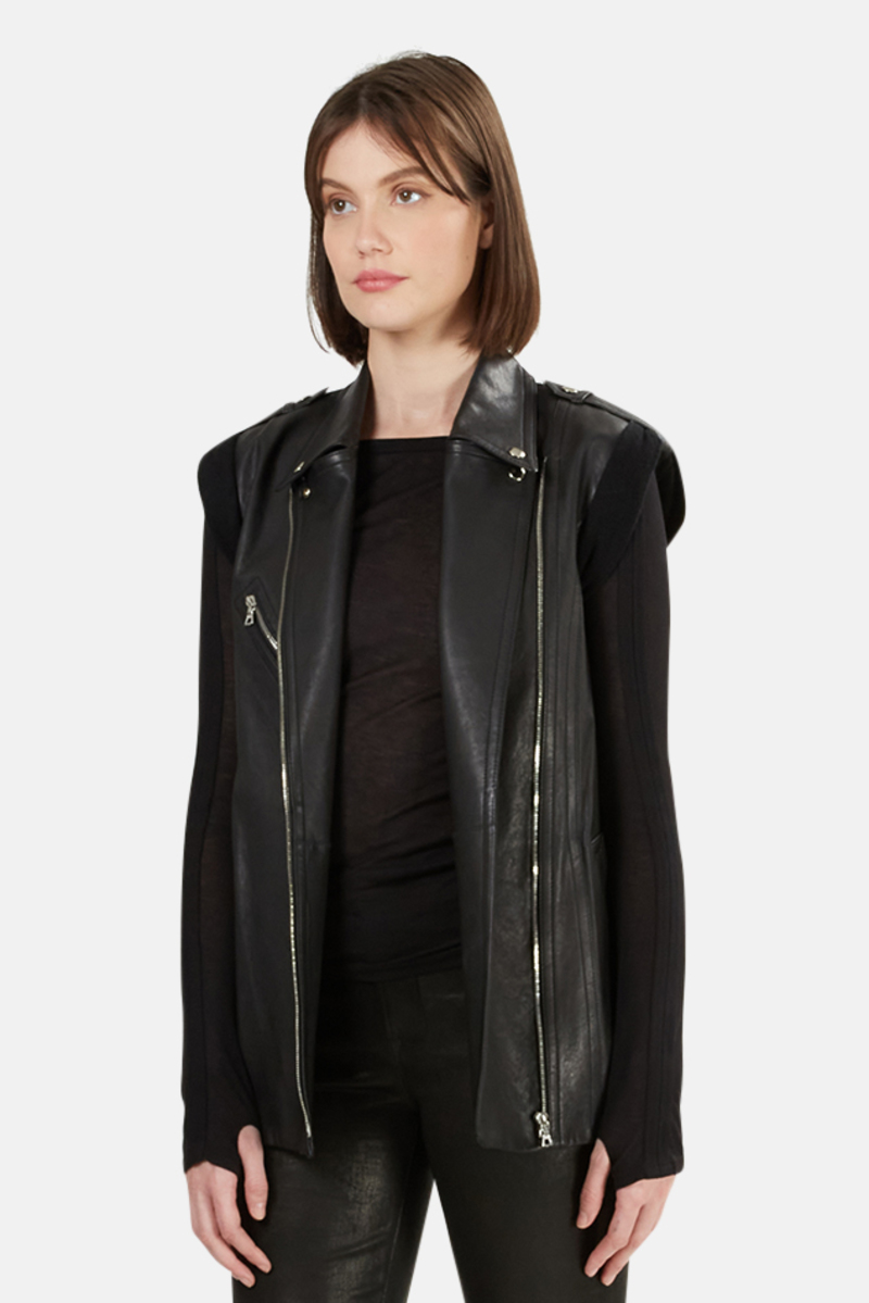 ALEXANDER WANG】Motorbiker Vest XL