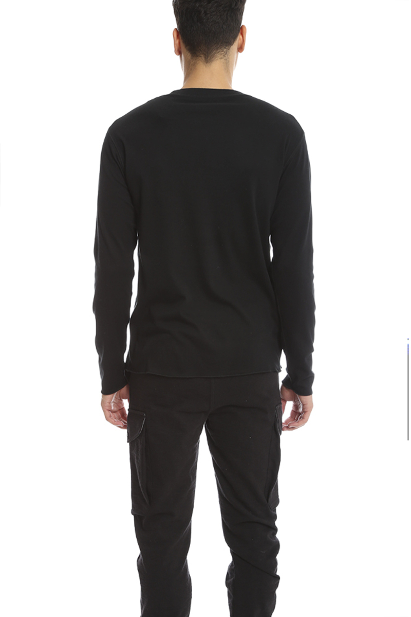 Lucien Pellat-Finet Embroidered Leaf Tee - black | Garmentory