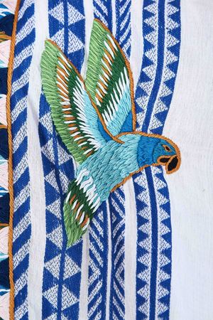 Farm Rio Jacquard Embroidered Kimono | Garmentory