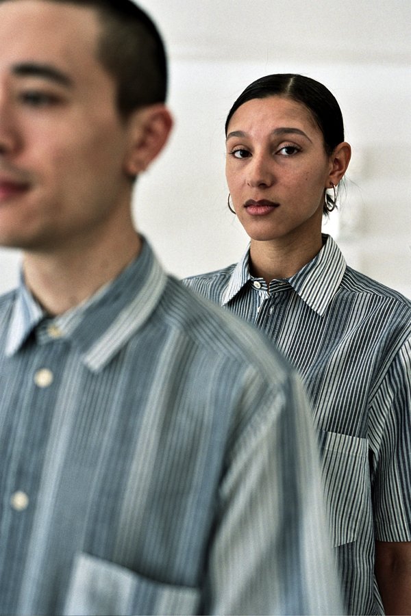 Frank Leder VFE Short Sleeve Shirt Mix - Stripe