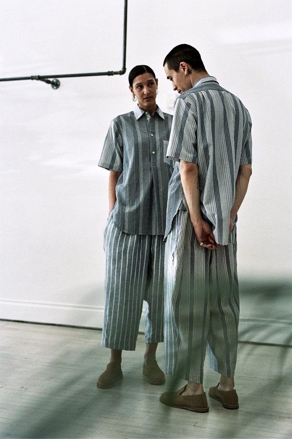 Frank Leder VFE Short Sleeve Shirt Mix - Stripe