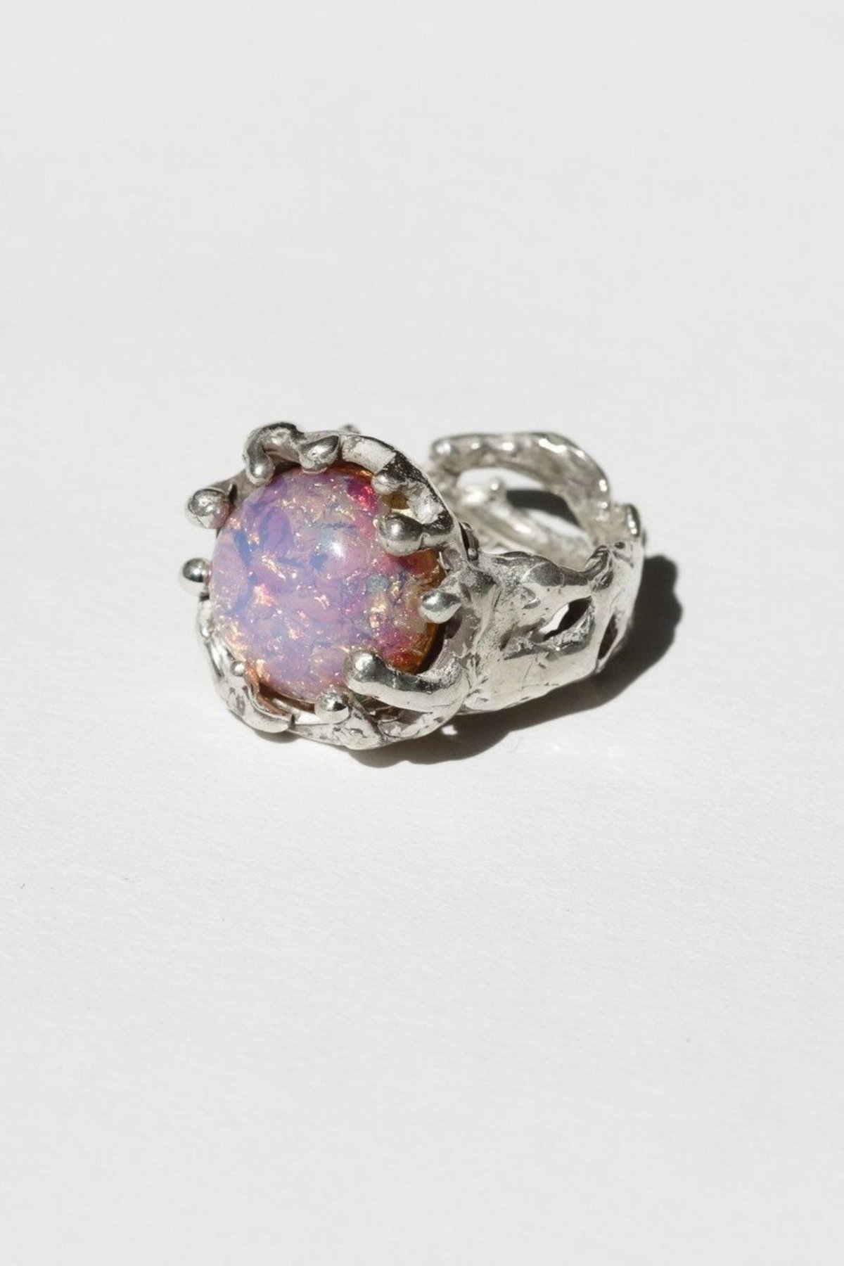 Mondo Mondo Magician Ring with Pink Opal | Garmentory