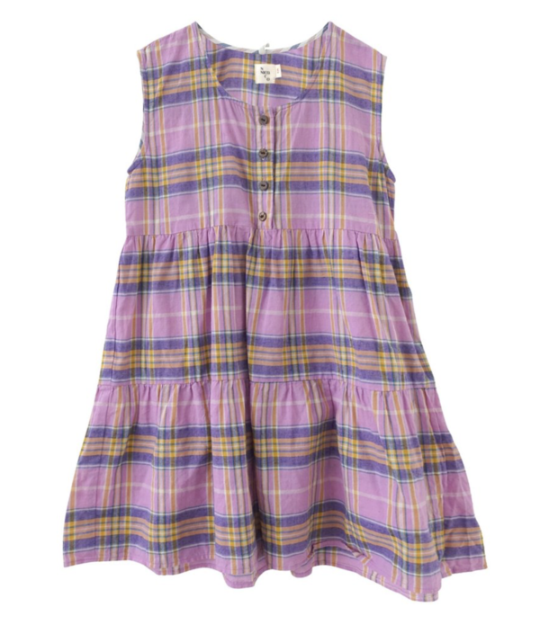 kids Nico Nico Evelyn Tiered Dress - Orchid kids Nico Nico Evelyn Tiered Dress - Orchid