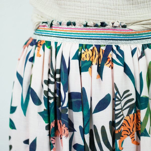 Corey Lynn Calter Christina Skirt - Tiger Print