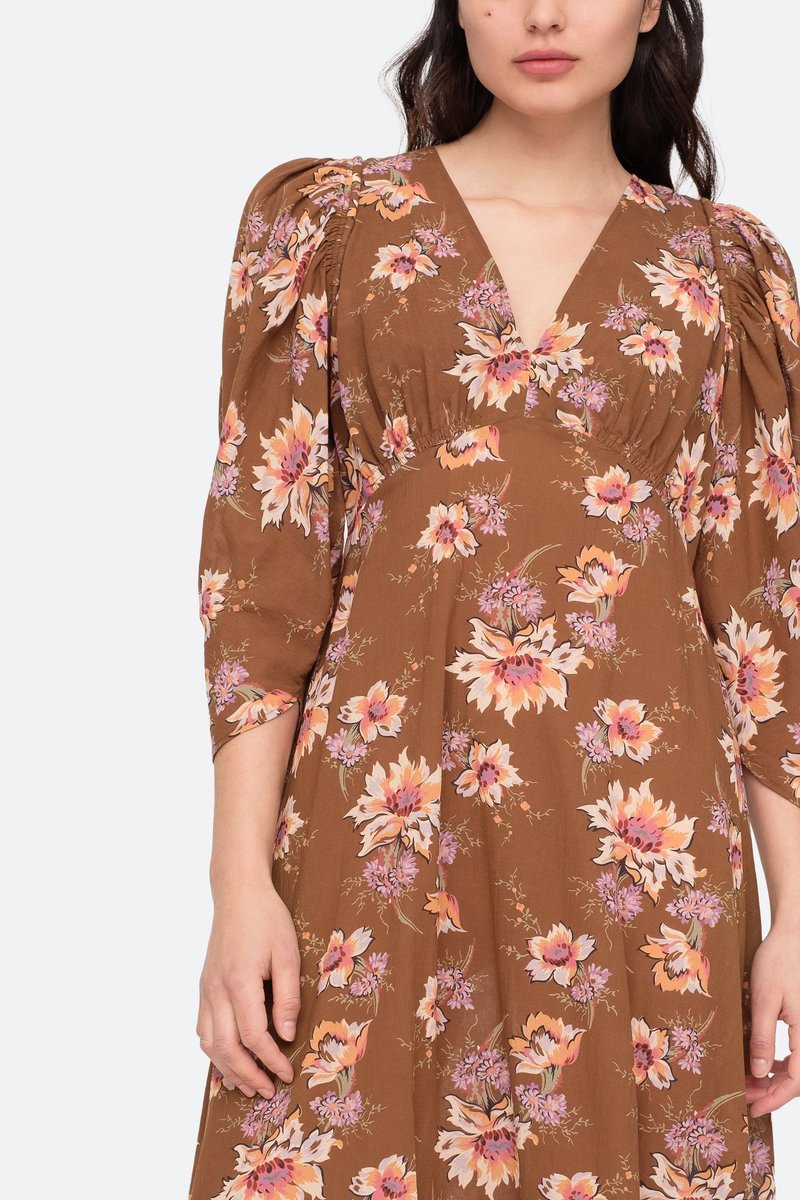 Sea NY Sylvie Maxi Dress - Toffee | Garmentory